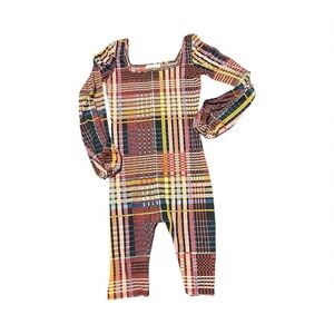 Plaid Women's Jumpsuit